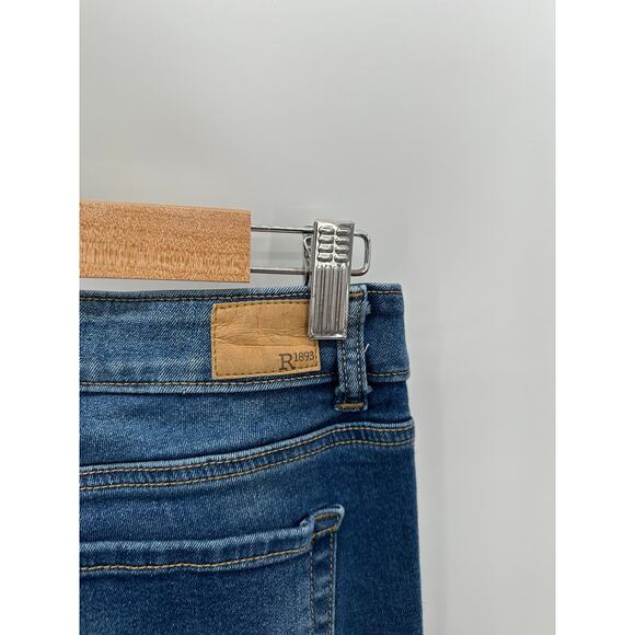 Roebuck & Co. Medium Wash Bootcut Denim Jeans Mid Rise Womens Size 8 - Picture 4 of 7